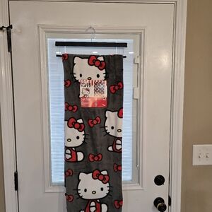 Hello Kitty Gray Blanket